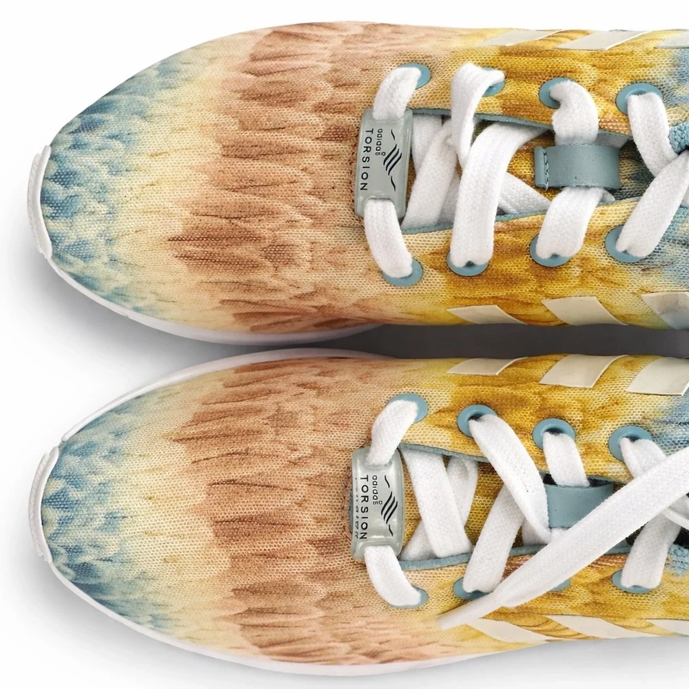 Adidas ZX Flux Torsion Sneakers- Multicolor Prism Gradient | Women’s SZ: 9 - Picture 6 of 6